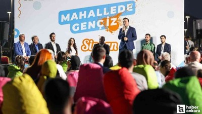 Sincan Belediyesi'nin 'Mahallede Genciz' programına gençlerden yoğun ilgi