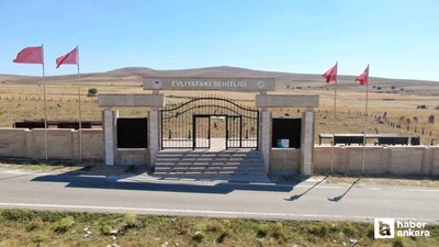 Haymana'da milli mücadele şehitlerinin mezarları korunuyor