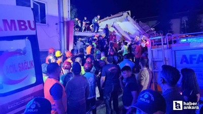 Balıkesir'de depremde yıkılan binada olan 6 kişi de sağ çıkarıldı