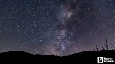 Ankaralılar, meteor yağmurunu lavanta bahçesinde birlikte izledi