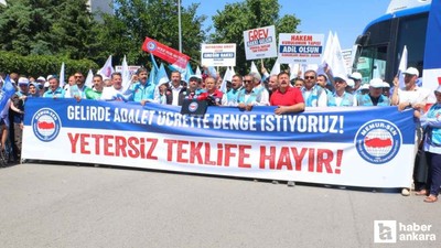 Memur-Sen'den Ankara'da toplu sözleşme eylemi!