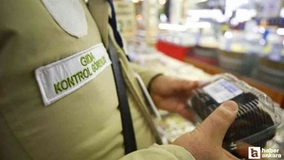 Yenimahalle'deki gıda denetimlerinde 300 binden fazla gıda etiketi ele geçirildi