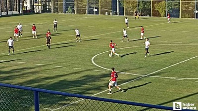 MKE Ankaragücü - Türk Metal hazırlık maçı 3-3 beraberlikle sonuçlandı