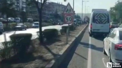 Pursaklar'daki motosiklet kazasında 1 kişi hayatını kaybetti