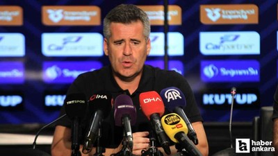 Gençlerbirliği Teknik Direktörü Eroğlu: 'Kazanamıyorsan bile kaybetmemek gerekiyor'