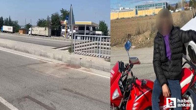 Kahramankazan'da motosiklet kazası: 1 kişi hayatını kaybetti!