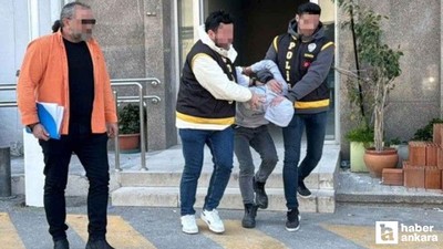 Mamak'ta taksi şoförünü kılıçla yaralayan şüpheli yakalandı