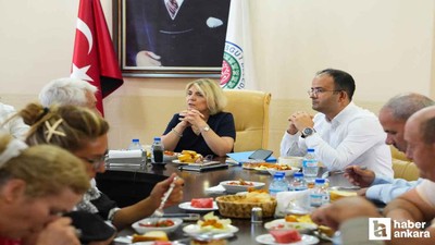 Başkan Yardımcısı Keyvan, Etimesgutlu muhtarlarla bir araya geldi