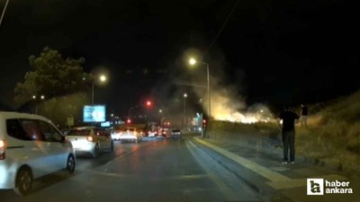 Yenimahalle'de yangın çıkardığı iddia edilen kişi gözaltına alındı