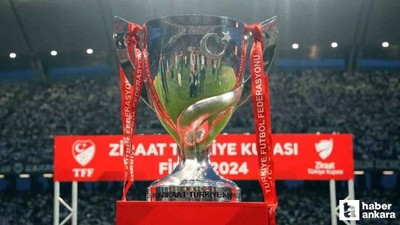 Ziraat Türkiye Kupası'nda Ankara takımlarının rakipleri belli oldu