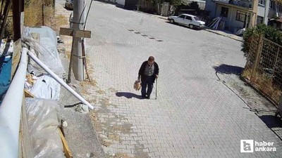 Çorum'da günlerdir aranan yaşlı adamın son görüntüsü ortaya çıktı