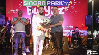 Sincan Park'ta Uğur Karatekin konseri düzenlendi!