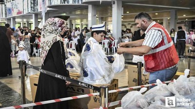 Ankara'da bin çocuk için toplu sünnet şöleni düzenlendi