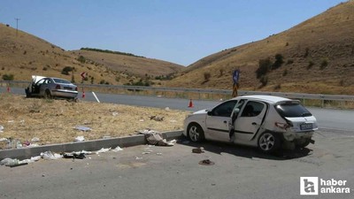 Malatya-Ankara karayolunda kaza: 1 kişi öldü, 4 kişi yaralandı!