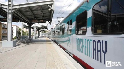 Başkentray 30 Ağustos'ta ücretsiz olacak