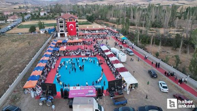 Çubuk'ta düzenlenen geleneksel Türkmen düğünü büyüledi!