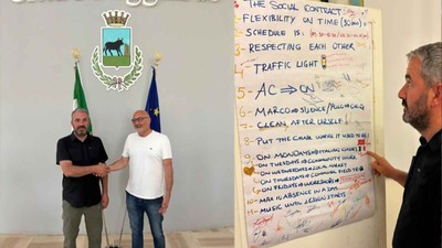 Pursaklar Belediye Başkanı Çetin'den Poggiardo'ya dostluk ziyareti