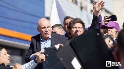 Arjantin Devlet Başkanı Javier Milei'nin konvoyuna taşlarla saldırdılar