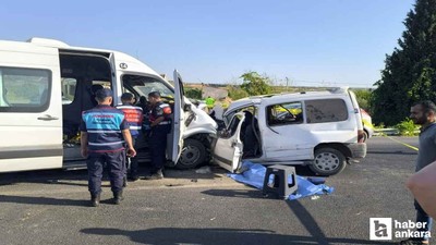 İzmir-Ankara karayolu üzerinde feci kaza: 1 ölü, 13 yaralı!