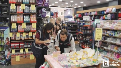Ticaret Bakanlığı'ndan Ankara'da kırtasiye denetimi