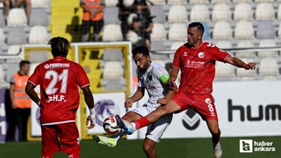 Ankara Keçiörengücü konuk ettiği Arca Çorum FK'ye 2-1 kaybetti