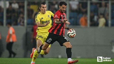 Gençlerbirliği Eryaman'da Fenerbahçe'ye 3-1 kaybetti