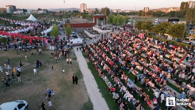 Kahramankazan Belediyesi'nin kavurma festivaline yoğun ilgi