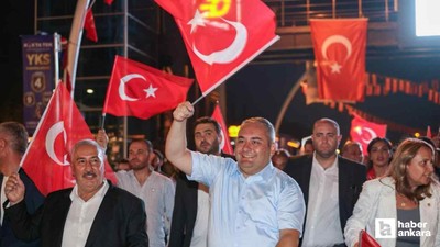 Keçiören Belediyesi'nin Zafer Bayramı etkinliklerinde milli coşku yaşandı