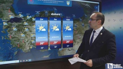 Ankara'da sıcaklıklar mevsim normalleri seviyesine gerileyecek