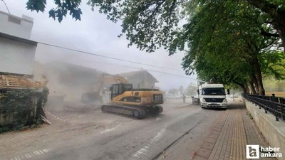 Altındağ Belediyesi metruk yapıları yıkmaya devam ediyor