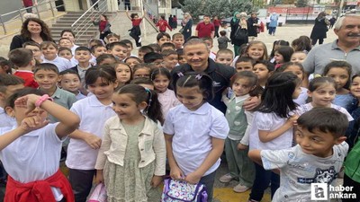 İlk Türk Astronot Alper Gezeravcı, Ankaralı öğrencilerle buluştu
