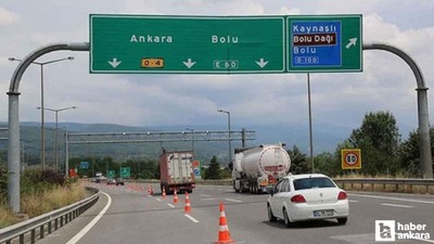 TEM Otoyolu İstanbul-Ankara istikameti trafiğe kapatıldı