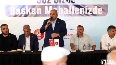 Başkan Özarslan mahalle buluşmalarına 19 Mayıs Mahallesi'nde devam etti