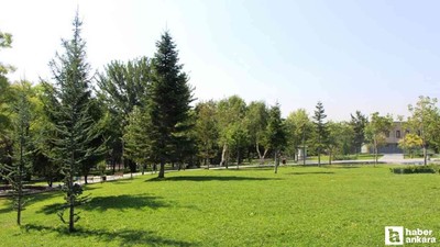 Mamak'taki bu parkın içinde yok yok! Ankara’nın en eski parklarından biri