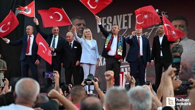 Özgür Özel Tandoğan'da konuştu: Türkiye'nin demokratları kazanacak