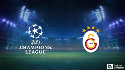 Galatasaray Şampiyonlar Ligi’ndeki ilk maçına çıkıyor
