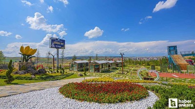 Ankara'da bu park herkese açık, üstelik çay ve su ücretsiz!