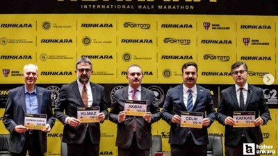 Ankara için tarihi yarış: Uluslararası Runkara Yarı Maratonu lansmanı yapıldı