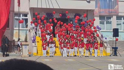 Beypazarı'nda öğrenciler İlköğretim Haftasını kutladı