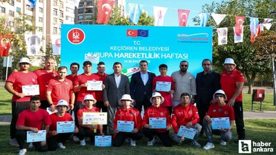 Keçiören'de Avrupa Hareketlilik Haftası coşkuyla başladı