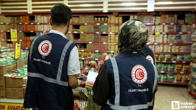 Ticaret Bakanlığı Ankara'da 3,9 milyon ürün denetledi
