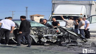 Eskişehir-Ankara yolunda kaza: 1'i ağır 5 yaralı
