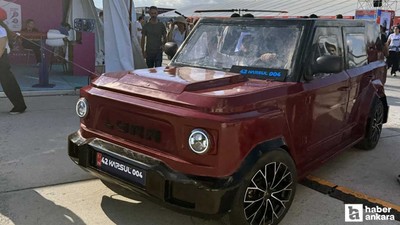 Öğrencilerin geliştirdiği elektrikli araç Lyra, TEKNOFEST'te görücüye çıktı!