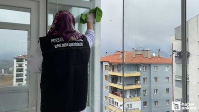 Pursaklar'da evde ücretsiz berber ve temizlik hizmeti!