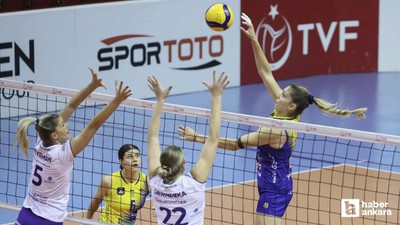 Ankara'da Ahmet Göksu Özel Voleybol Turnuvası'nda 2. gün maçları tamamlandı