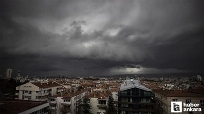 Ankara'da havalar soğuyacak, sıcaklık 12 derece düşecek!