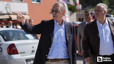 Erdal Beşikcioğlu Etimesgut Belediyesi'nin projelerini sahada inceliyor
