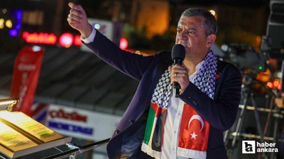 Özgür Özel: Sumud hepimizin vicdanıdır, sahip çıkın