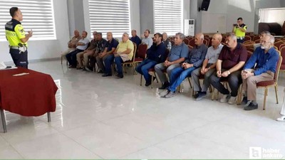 Beypazarı'nda öğrenci servis araçlarına denetim