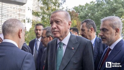 Cumhurbaşkanı Erdoğan Trump ile görüşmek için New York'tan ayrıldı